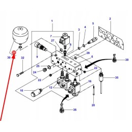 945950010500 sandarinimo žiedas 14x22x1 5
