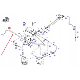 X591105500950 išsiplėtimo bako kabelis
