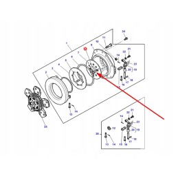 885930m1 sankabos tvirtinimo varžtas