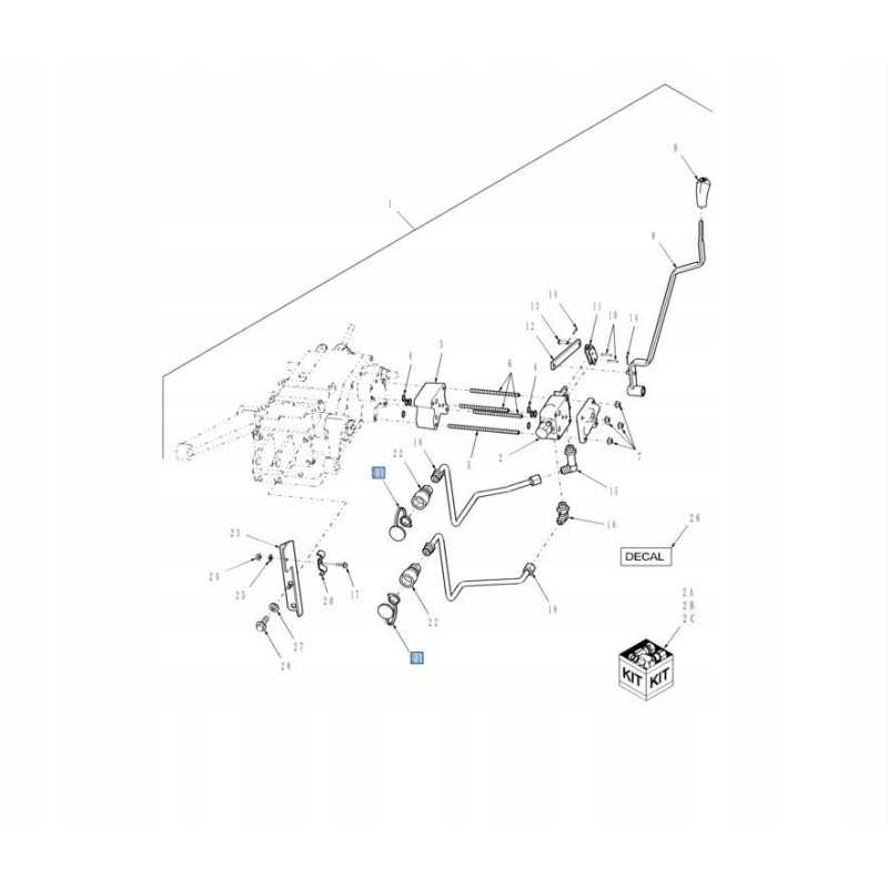 Vandentiekio kištukas žalias New Holland Case 5179576