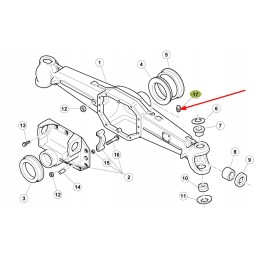6000100386 priekinės ašies alsuoklis