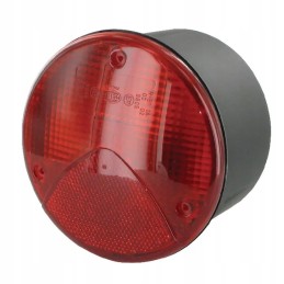 Stabdymo žibintas, stačiakampis, 12 24v, raudonas, prisukamas