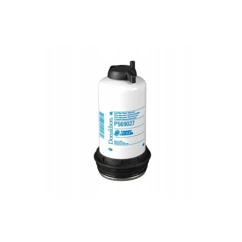 Donaldson P569027 sukasi ant separatoriaus kuro filtro