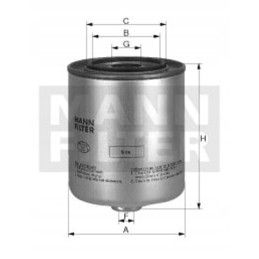 Mann kuro filtras nissan pikapas iii d22