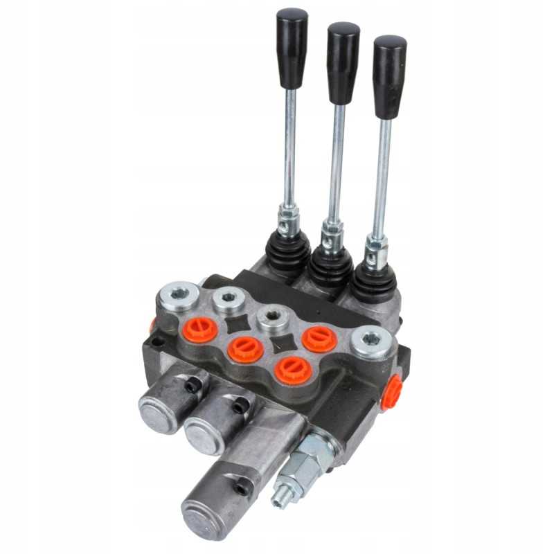 3 sekcijų skirstytuvas, 40l, 2x vienpusė sekcija