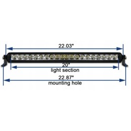 Led bar 100w e9 slim patvirtinimas su kabeliu