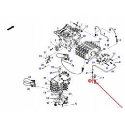 H737960020200 skirstytuvo sekcijos kabelis