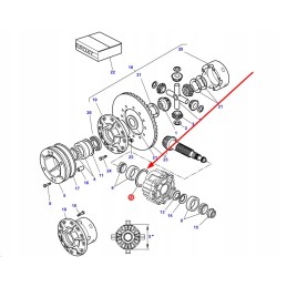 3799385m1 poveržlė 0 10 mm su skylutėmis