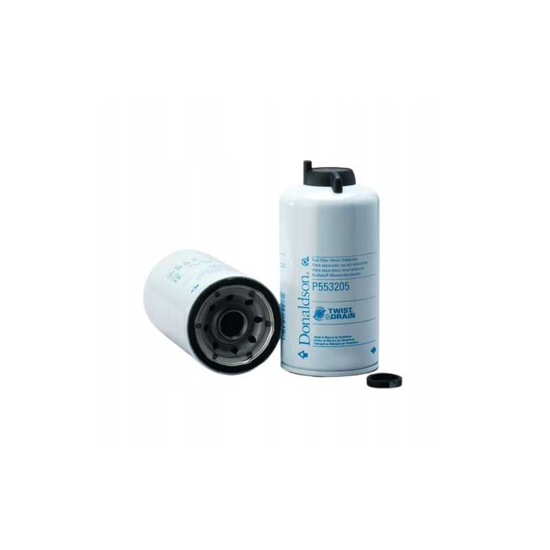 Donaldson P553205 sukasi ant separatoriaus kuro filtro
