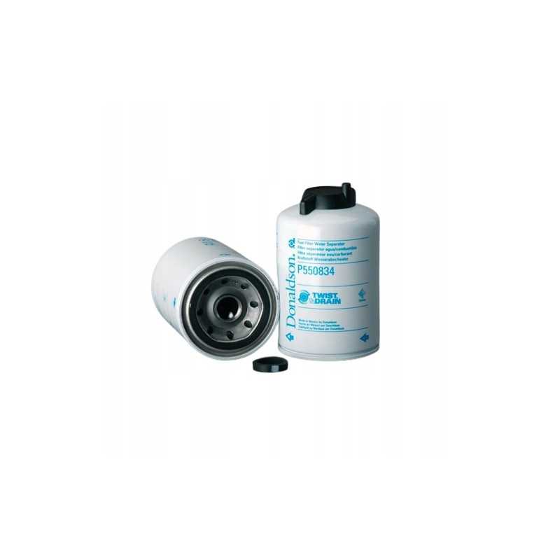 Donaldson P550834 sukasi ant separatoriaus kuro filtro