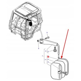 3907109m1 veidrodžio sandariklis