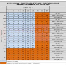 BMR 200 O4W32 hidroliderio hidraulinis variklis