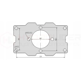 BMR 400 O2W25 PT hidroliderio hidraulinis variklis