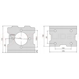 BMR 25 O2W25 P90 hidroliderio hidraulinis variklis