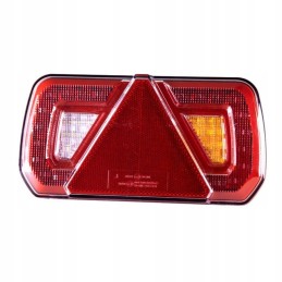 Galinis žibintas su LED trikampiu, dešinysis, 6 funkcijos, 32 LED