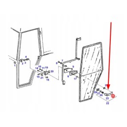 816810030700 durų rankena
