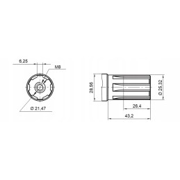BMR 36 O2W25 hidroliderio hidraulinis variklis