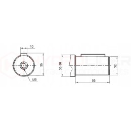 BMR 25 O2W32 hidroliderio hidraulinis variklis