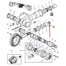 3428487m1 diferencialo pavaros atstumas 0 1 mm
