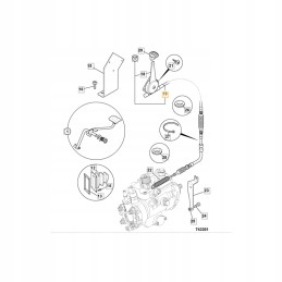 Droselio trosas jcb 3cx 4cx nexgen 910 60216 nex