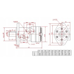 Bm2 125cm3 mažo greičio variklio bmr omr smr speneliai