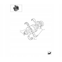 Traukos poveržlių rinkinys New Holland Case 500086