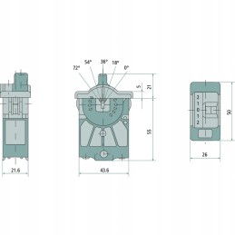 Fendt x830241251000 šviesos jungiklis