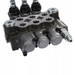 3 sekcijų skirstytuvas, 40l, 2x dvipusis skląstis