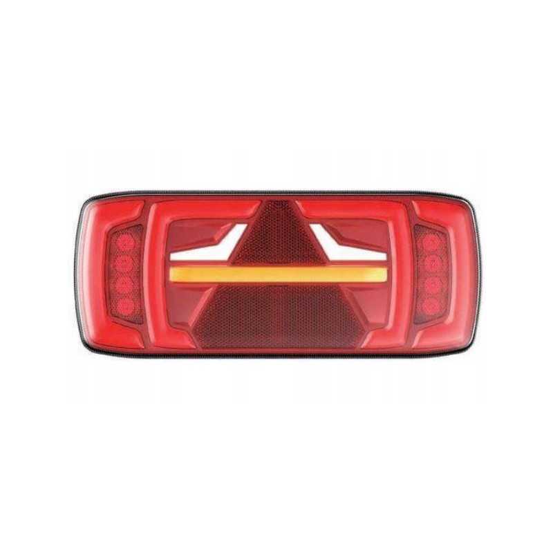 Trikampis kombinuotas galinis žibintas 104LED neoninis kairysis