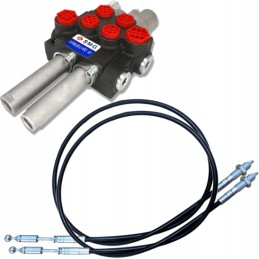 2 sekcijų skirstytuvas, 40l, kabelio skląstis, 1, 5m apsisukimas