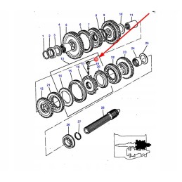 3033849m1 sinchronizatoriaus akmuo