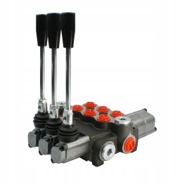 3 sekcijų hidraulinis skirstytuvas, 40l, plūduriuojantis