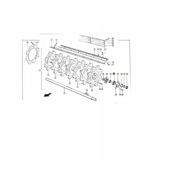 Kūlimo veleno guolis Claas 239123 Fag Germany