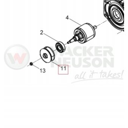 Sankaba Wacker Neuson BS AS plaktuvams originali