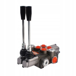 2 sekcijų hidraulinis skirstytuvas, 40l, plūduriuojantis