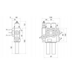 2 sekundžių rinkinys vairasvirtės skirstytuvo kabeliams pasukti