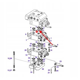 X548860866000 sandarinimo žiedas 20 x 3