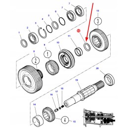 4301528m1 tvirtinimo žiedas