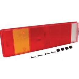 Stačiakampio formos lempos gaubtas 468x134x30 mm