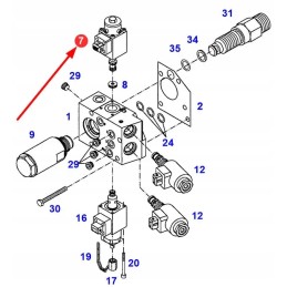 G916100600143 hidraulinis vožtuvas