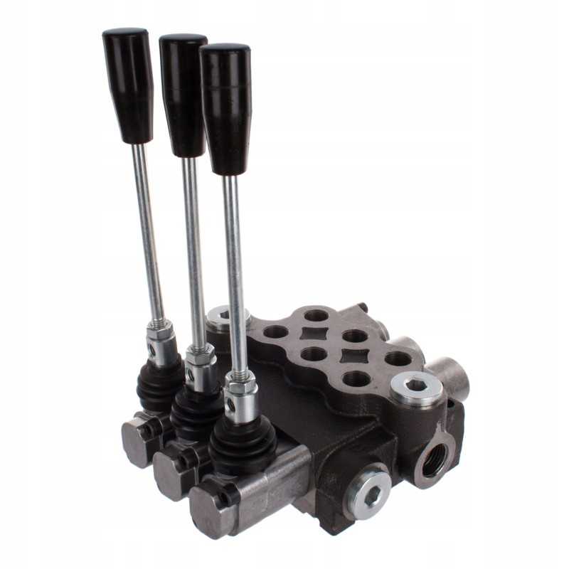 Hidraulinis skirstytuvas, 3 sekcijų, 40l, 1 sek