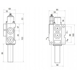 Hydro 1s 40l a1 skirstytuvas badestnost linijoms