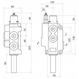 Hydro 1s 80l a1 skirstytuvas badestnost linijoms