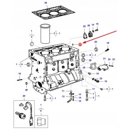 4222552m1 nustatymo kaištis 8 x 16