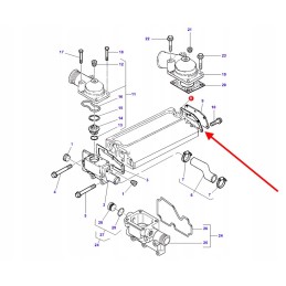 4222155m1 vandens siurblio popierinis sandariklis
