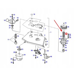 X699288446000 GTV rankenėlės poveržlė