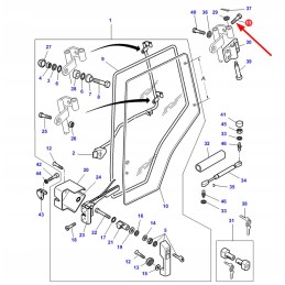 1442900x1 varžtas m8 x 55