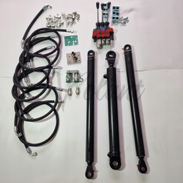 Skirstytuvas C 330 apsisukimų, 3 sekcijų kaušinis keltuvas