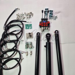 Skirstytuvas C 330 apsisukimų, 3 sekcijų kaušinis keltuvas