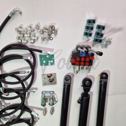 Skirstytuvas C 330 apsisukimų, 3 sekcijų kaušinis keltuvas